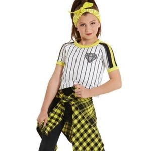 Weissman: “Tambourine” dance costume, size XXL Child, never been worn